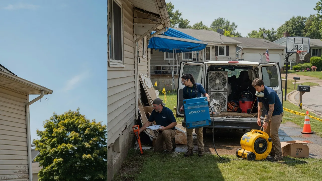 Ceiling Leak Cleanup in Blandinsville, IL near me